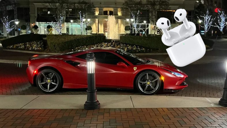 20 Milyon Liralık Ferrari, AirPods Sayesinde Bulundu: Teknoloji Hırsızlığa Dur Dedi