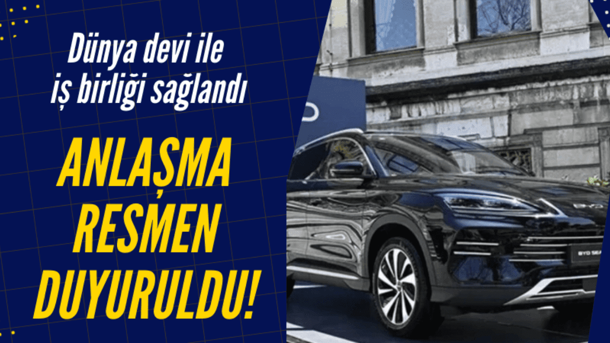 BYD ve Forvia İş Birliğiyle Türkiye’de Büyük Adım: Manisa Fabrikası İçin Tedarik Anlaşması!