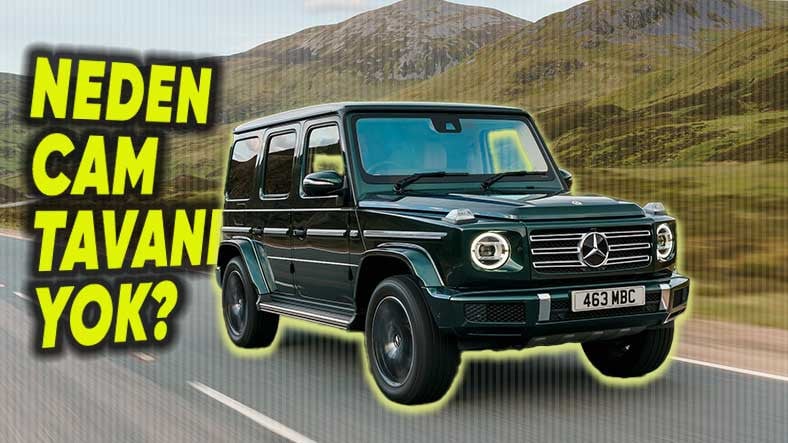 Mercedes G Serisi’nde Panaromik Cam Tavan Yok: İşte Sebepleri