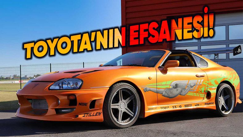 Karşınızda Efsane Toyota Supra MK4..