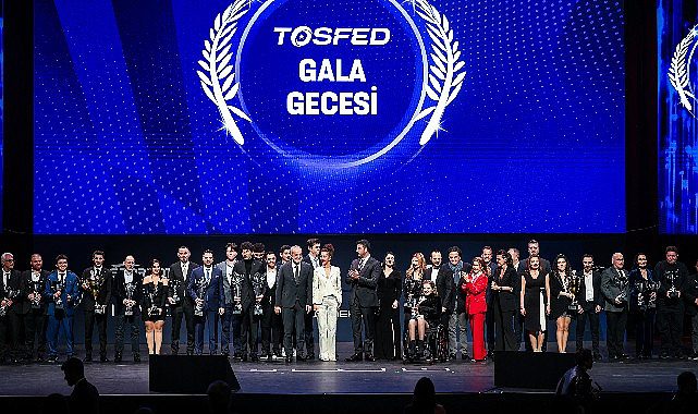 TOSFED 2024 Gala Gecesi, Zorlu PSM’de Coşkulu Bir Törenle Gerçekleşti