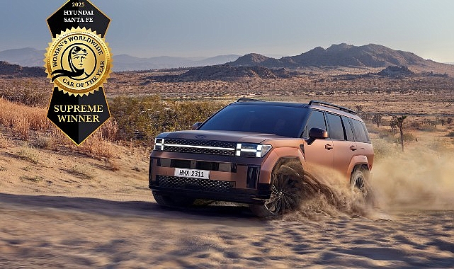 Hyundai SANTA FE, Kadınlar Dünyasında 2025 Yılının Otomobili Seçildi!