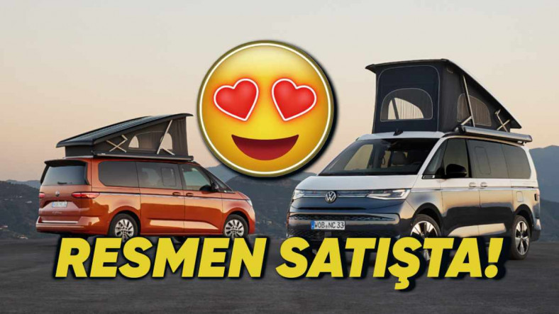 Yeni Volkswagen California Türkiye’de: İşte Fiyatı ve Tüm Detaylar!