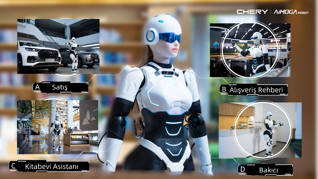 Chery, Aimoga ile akıllı robot sektörüne adım atıyor - LOG