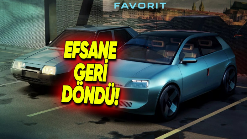 Efsane Skoda’dan Nostaljiye Elektrikli Dokunuş: Favorit Geri Döndü mü?