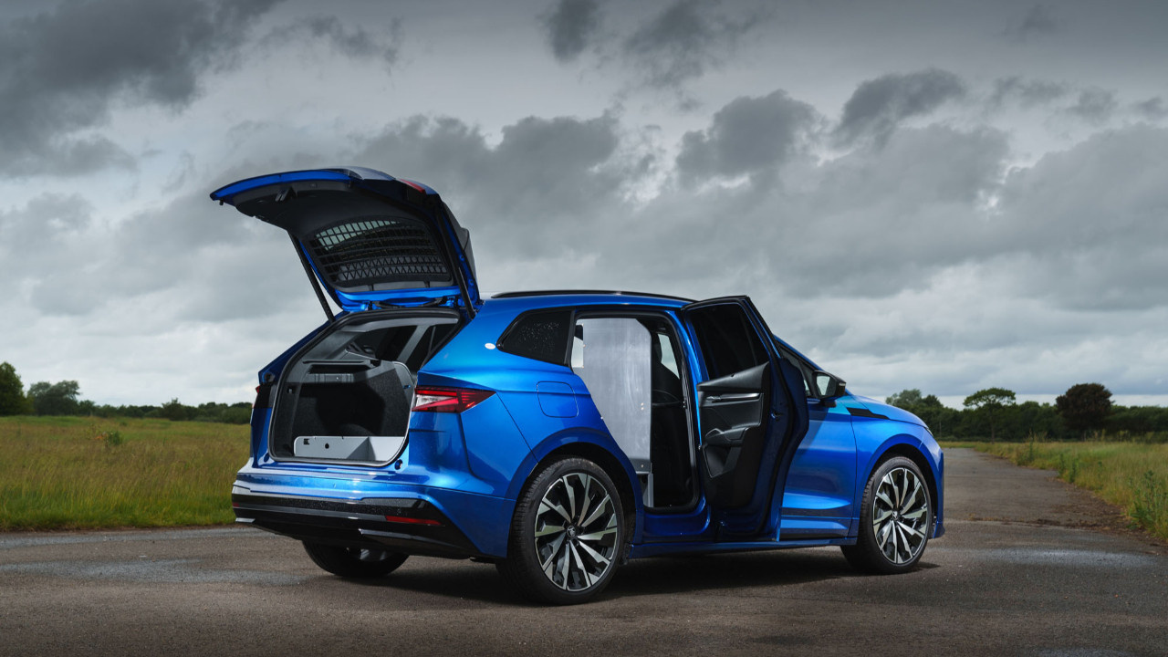 Skoda Enyaq Cargo Elektrikli SUV’dan Hafif Ticari Araca Dönüşüm