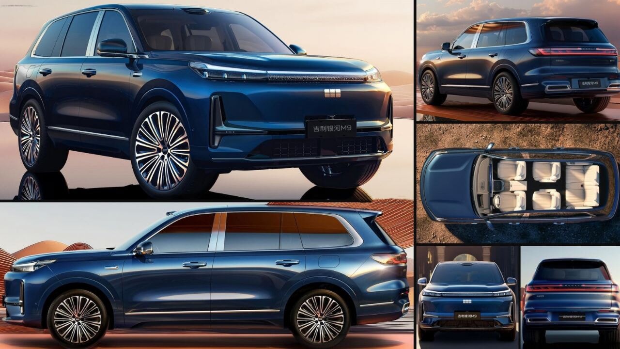 Geely Galaxy M9: Altı Koltuklu Yapay Zeka SUV, Türkiye’ye Gelirse Sarsacak!