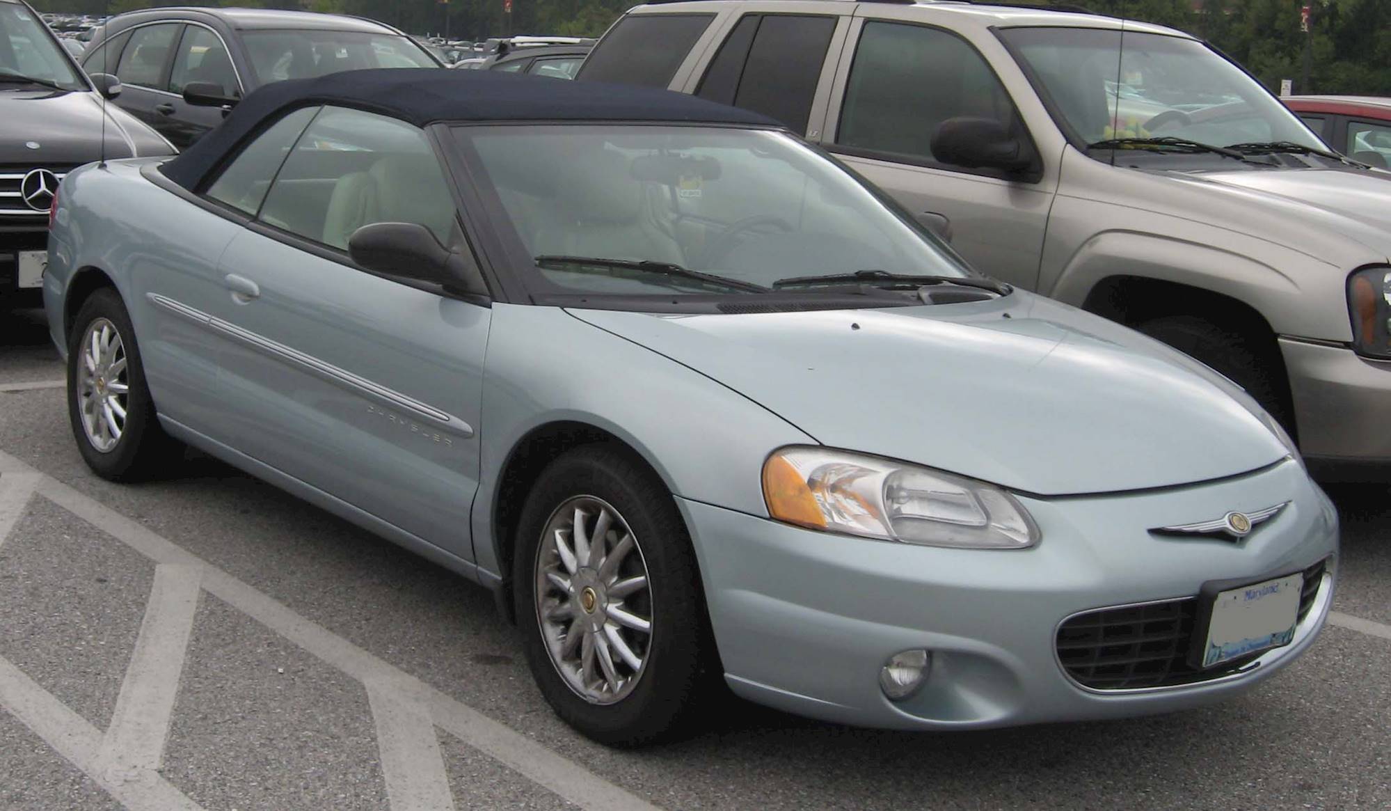 Car Cover For Chrysler Sebring Convertible 2001-2010,All Weather Car Covers  Outdoor Indoor For All