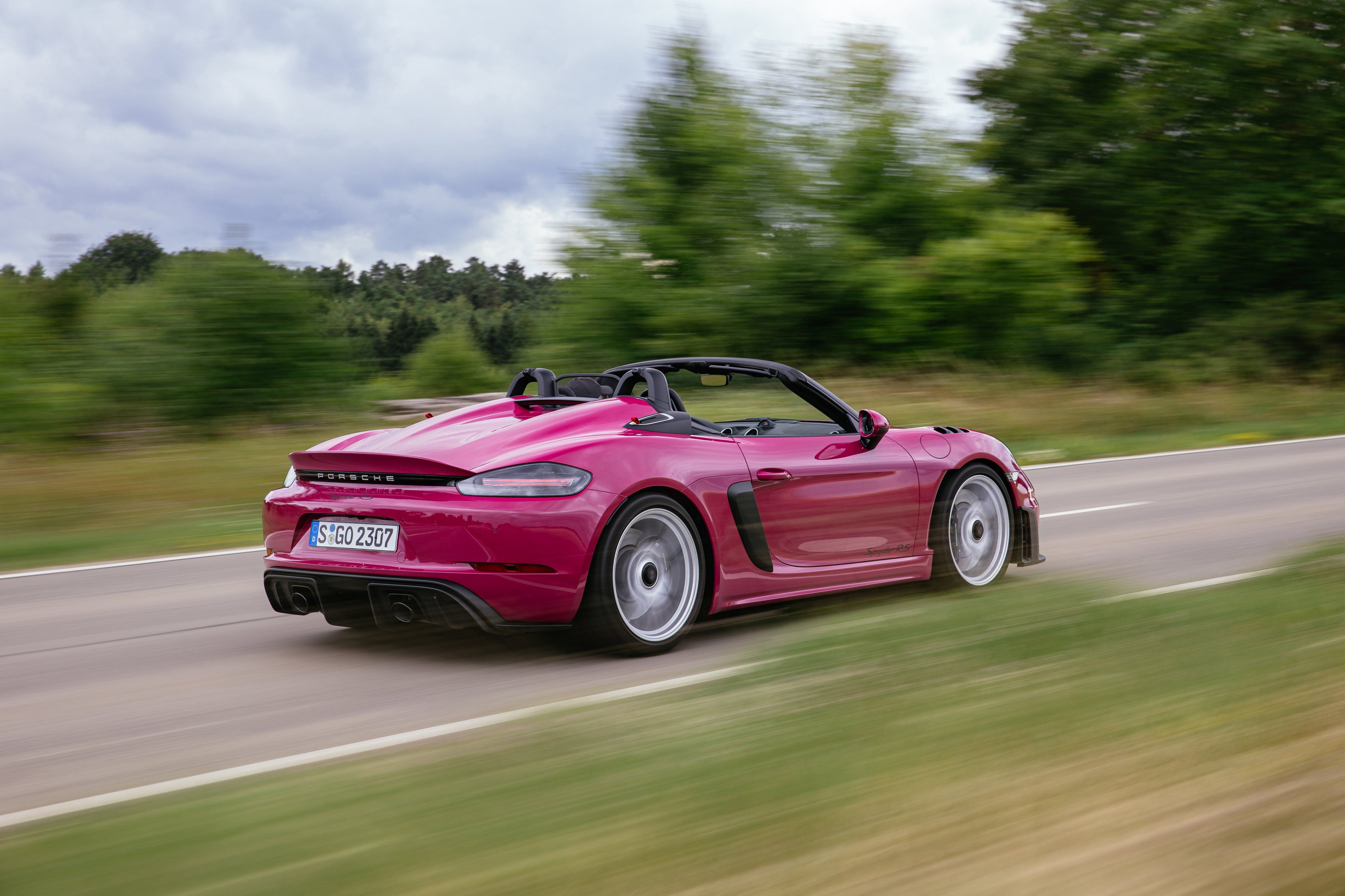 2024 Porsche 718 Spyder RS Turns Rennsport's Focus to the Street