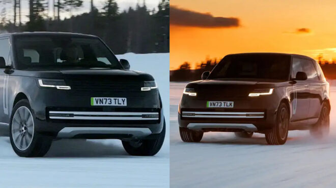 Range Rover Electric için tasarım tam olarak ortaya çıktı - LOG