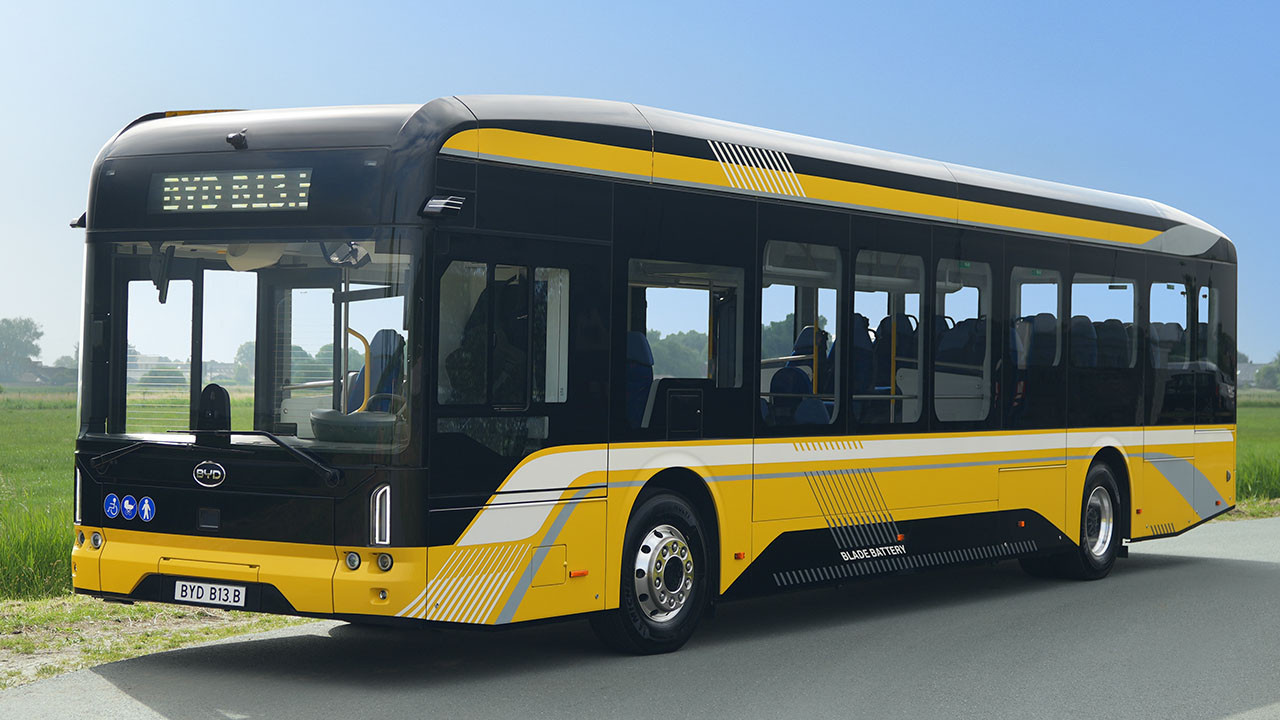 Türkiye Yollarına Uygun Devasa Kapasiteli BYD Elektrikli Otobüs