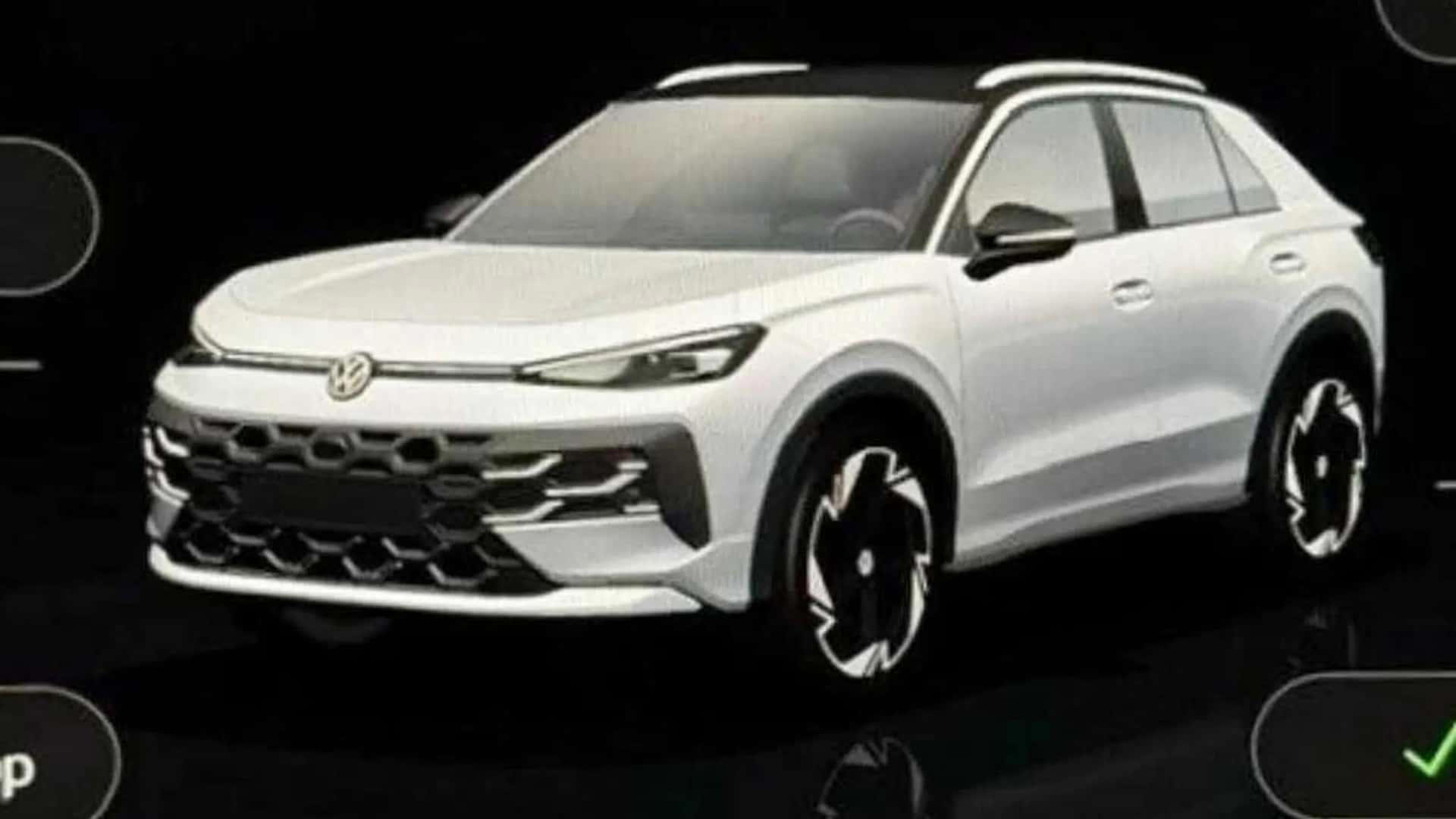 Yeni Volkswagen T-Roc'un dış tasarımı sızdırıldı!