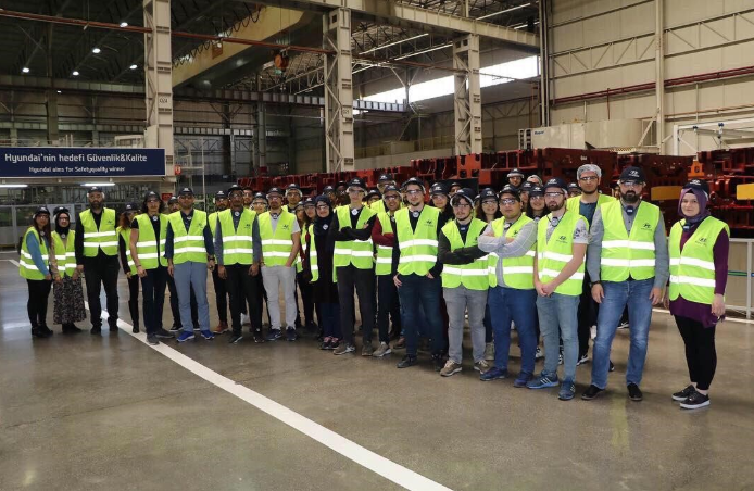 İzmit'te Bulunan Hyundai Assan Otomotiv Fabrikasına Teknik Gezi  Düzenlenmiştir - Lojistik Yönetimi