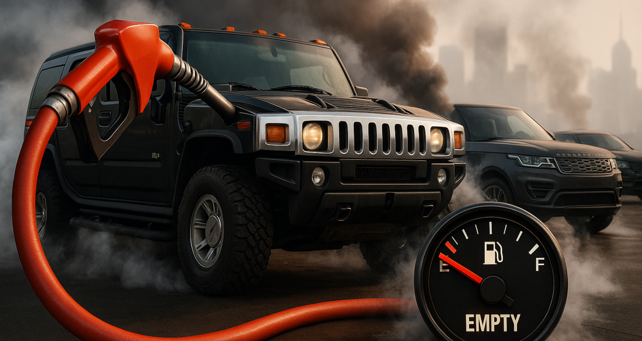 Yakıt Canavarları Şehirlerde, 10 Litreyi Aşan Motorların Gizli Maliyeti