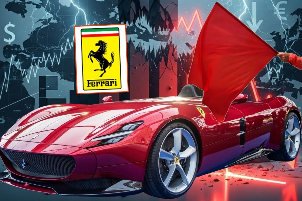 Lüks spor otomobili Ferrari, elektrikli aracını tanıttığı ve stratejisini  açıkladığı gün borsada tarihi bir düşüş yaşadı - Patronlar Dünyası