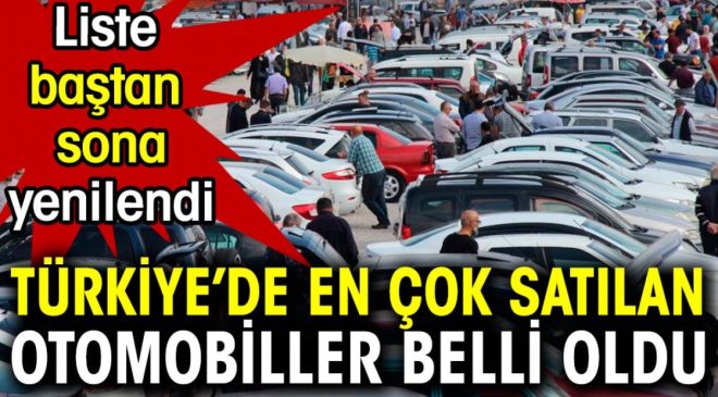 Türkiye’nin En Çok Satan Otomobilleri Belli Oldu: Elektrikli Araçlar ve SUV’lar Zirveye Oynuyor!