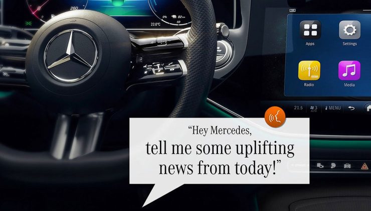 Hey Mercedes! Mercedes’iniz artık insansı sohbet edebilecek