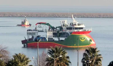 Samsun’da Üretilen Balıkçı Gemisi “Chemsedine” Moritanya’ya İhraç Edildi
