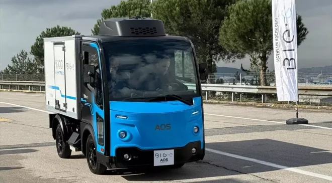 Anadolu Isuzu’nun yeni elektrikli kamyonu “BIG.e ” Seri üretime başladı.