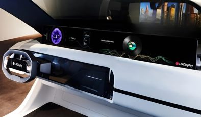 LG’den Araç İçi Teknolojide Dev Adım: 40 İnçlik Devasa Ekran Tanıtıldı!