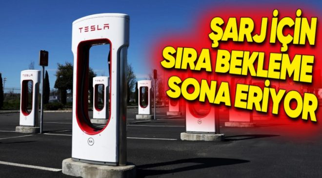 Tesla, Şarj Sırasındaki Kaosu Bitirecek ‘Sanal Sıra’ Özelliğini Tanıttı!