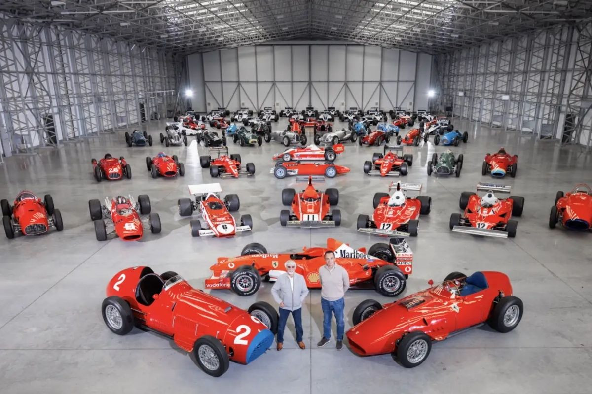 Formula 1’in eski CEO’su Bernie Ecclestone’un F1 araçları koleksiyonunu 23,5 milyar TL’ye Red Bull’un varisi Mark Mateschitz aldı