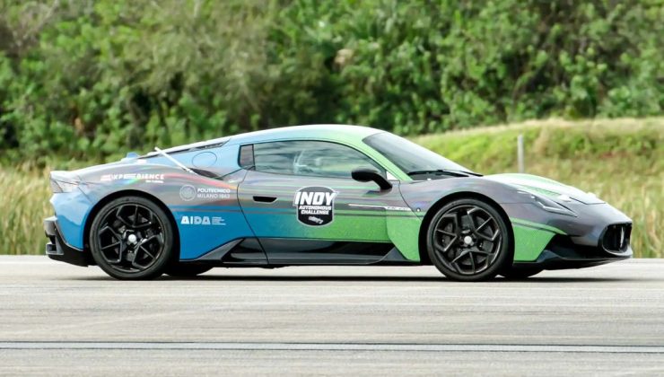 Maserati MC20, Otonom Sürüşle 318 km/s Hızla Yeni Bir Rekor Kırdı