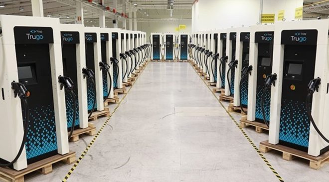 1000’inci yüksek hızlı şarj cihazını kurdu