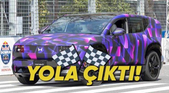 HONDA’NIN YENİ ELEKTRİKLİ SUV’U YOLLARA ÇIKTI!