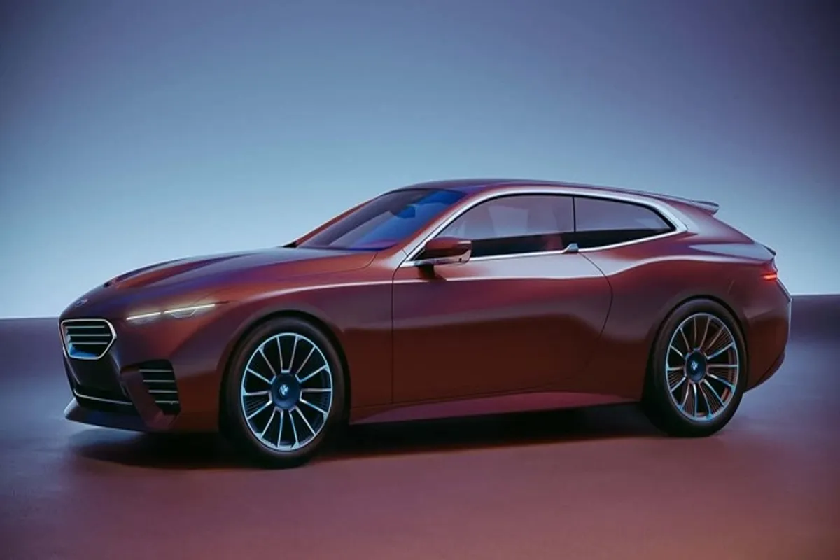 Sahnede nefes kesen bir station wagon konsept : BMW Concept Speed Top.