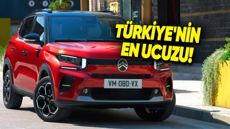 Türkiye’nin En Ucuz Elektrikli Otomobili: e-C3 Resmen Tanıtıldı