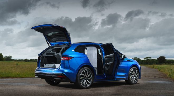 Skoda Enyaq Cargo Elektrikli SUV’dan Hafif Ticari Araca Dönüşüm