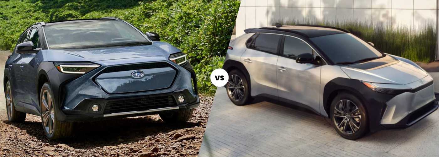 2023 Subaru Solterra vs. 2023 Toyota bZ4X | EV Comparison