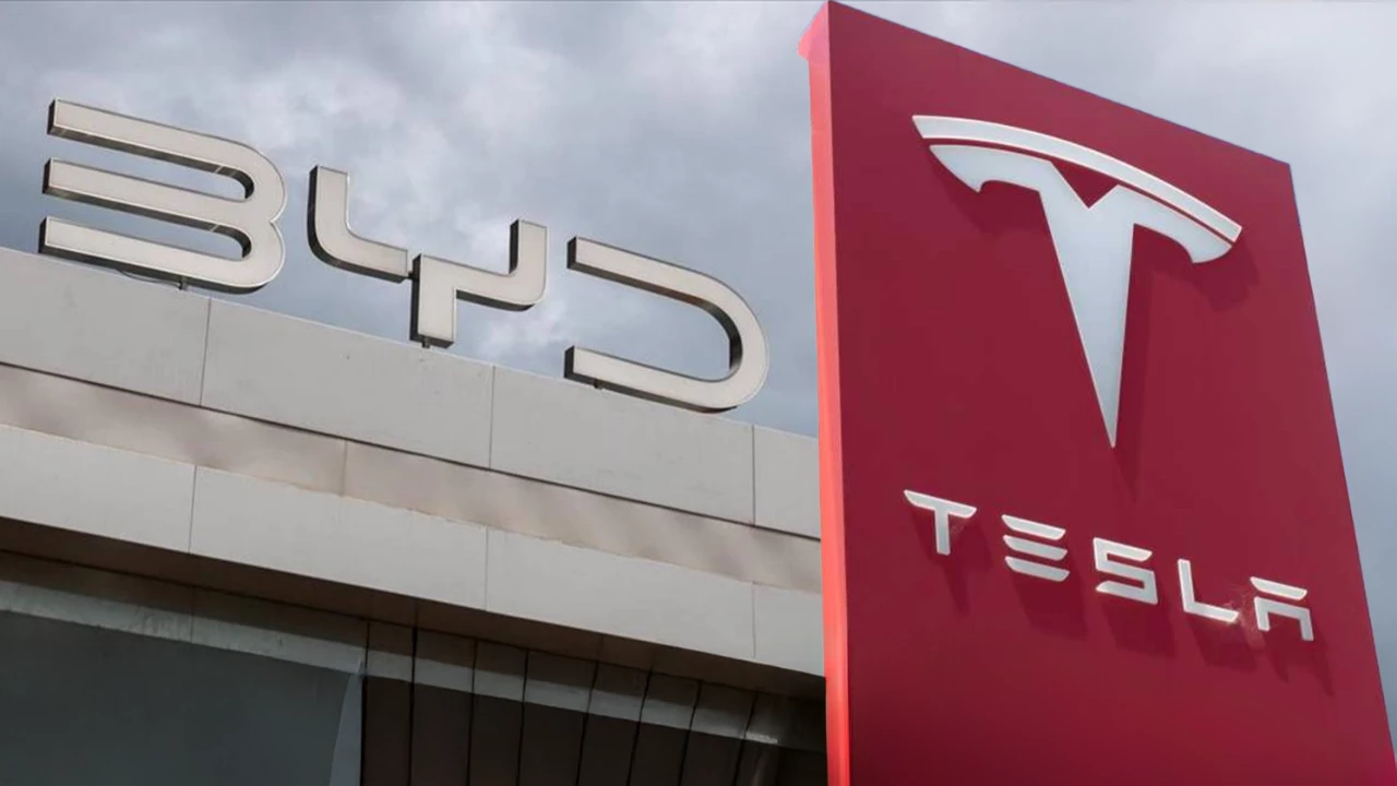 Almanya Elektrikli Araç Pazarında Liderlik El Değiştirdi: BYD, Tesla'yı  Geride Bıraktı