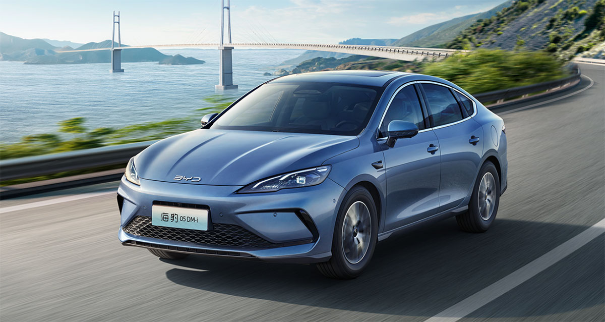 BYD begins pre-sales of Seal 05 DM-i hybrid sedan, starting at $12,250 - CnEVPost