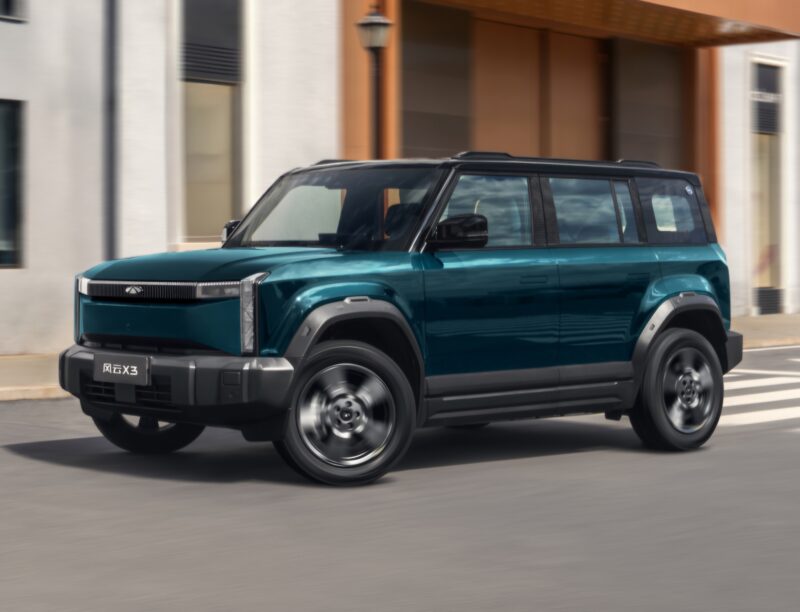 Chery Fulwin X3 and X3 Plus all-electric off-road SUV launched starting at 12,500 USD
