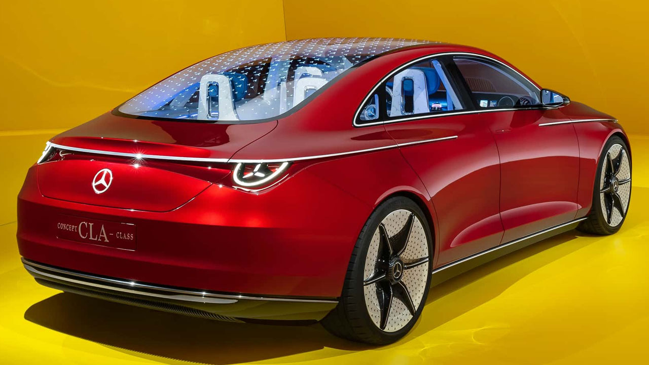 Elektrikli Mercedes-Benz CLA Konsepti Tanıtıldı - Webtekno