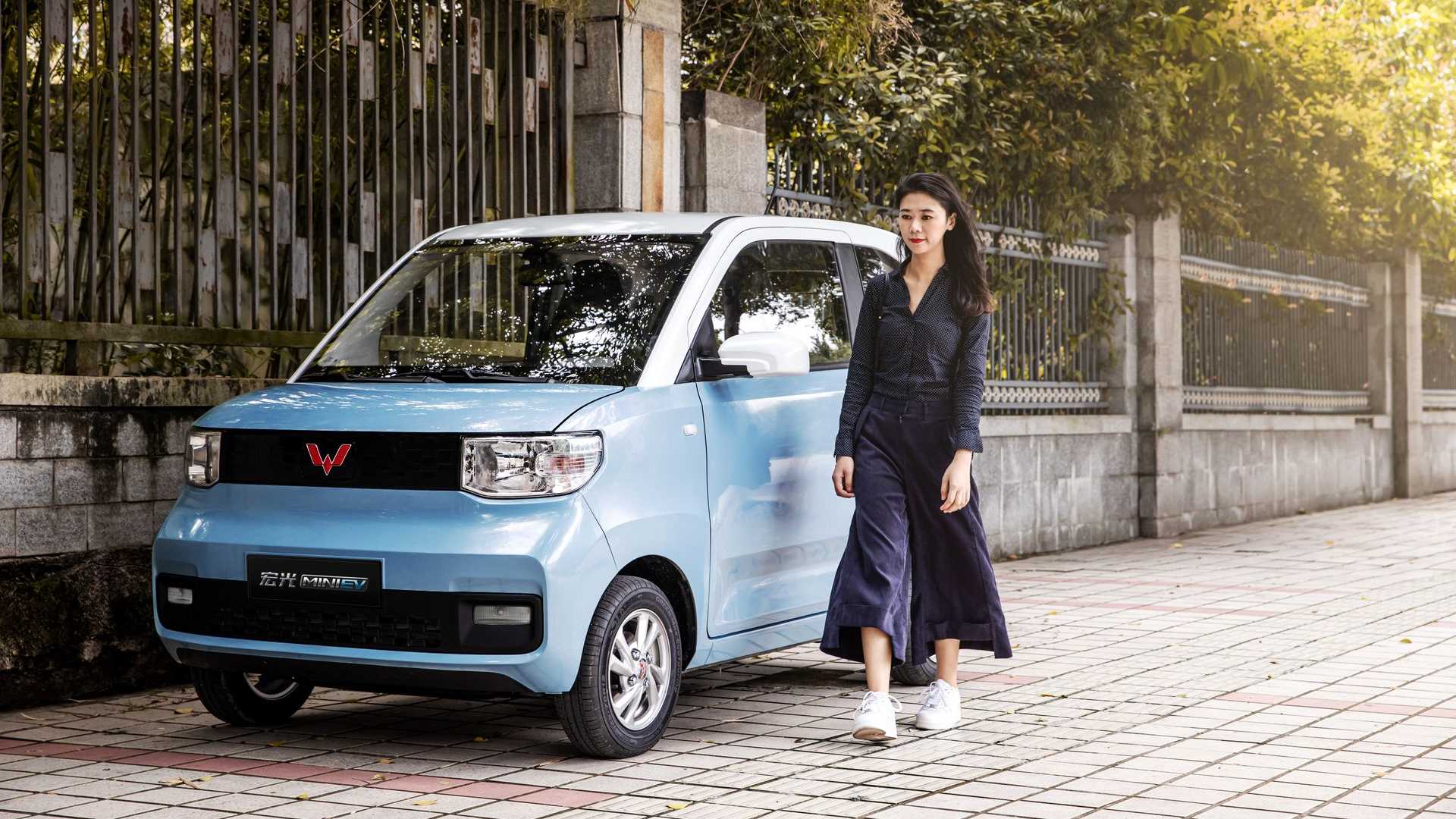 Wuling Hong Guang Mini Ev Çin - ECO Sürüşü