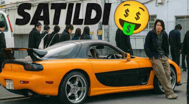 Filmden Gerçeğe! Tokyo Drift RX-7 Rekor Fiyatla Koleksiyon Sahibini Buldu