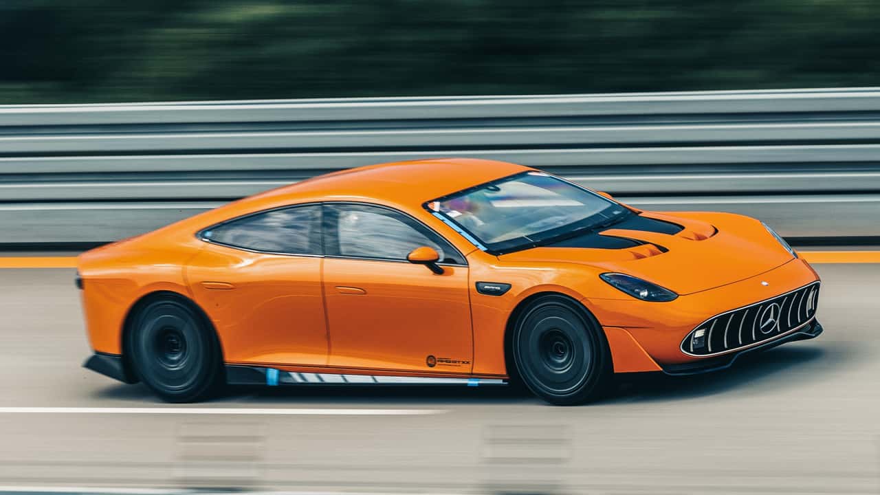 The Mercedes-AMG GT XX Just Obliterated 25 Records