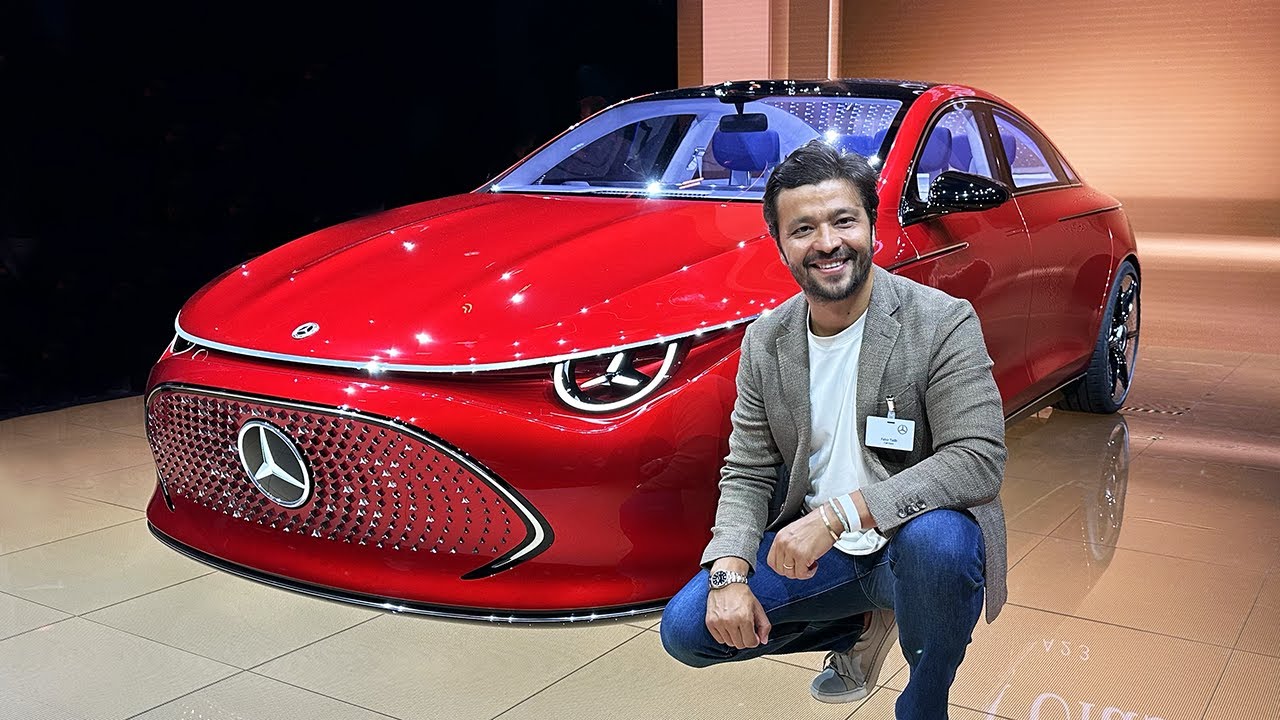 Mercedes CLA Concept - 750 km menzilli geleceğin Mercedes'ini inceledim!