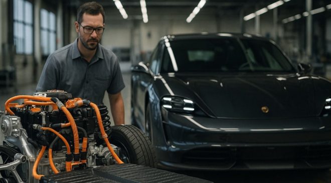 Porsche’nin Sessiz Geri Vitesi! Batarya Üretiminden Çekildi, Elektrikli Strateji Yeniden Yazılıyor