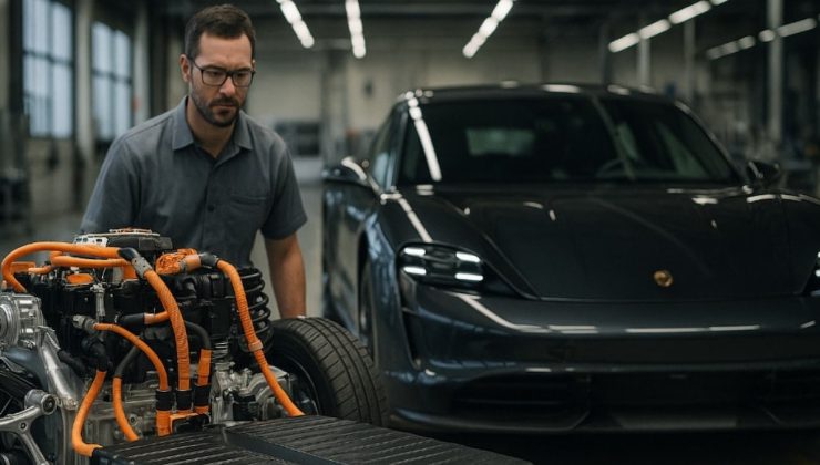 Porsche’nin Sessiz Geri Vitesi! Batarya Üretiminden Çekildi, Elektrikli Strateji Yeniden Yazılıyor