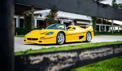 Ralph Lauren’in Ferrari F50’si 9.2 Milyon Dolara Rekor Kırdı! Nadiren Görülen Süper Otomobil