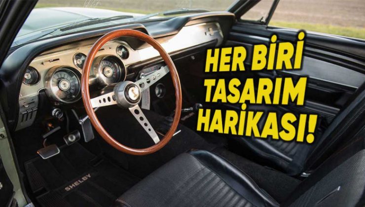 Tarihin En İkonik Lancia’dan Bugatti’ye Benzersiz Kokpit Estetiği