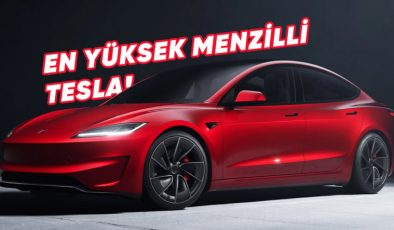 Tesla Model 3 Long Range, 830 km Menzil ve 5,2 Saniyede 0-100