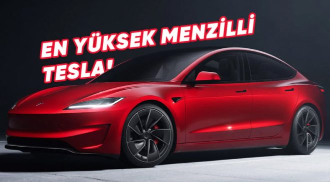 Tesla Model 3 Long Range, 830 km Menzil ve 5,2 Saniyede 0-100