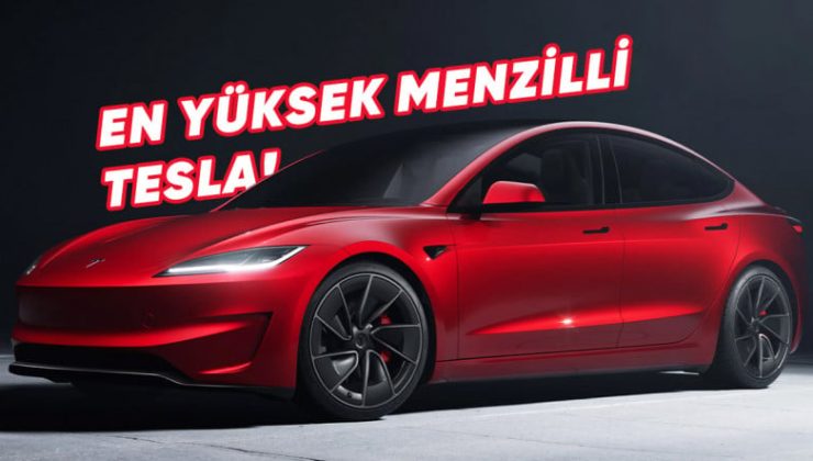 Tesla Model 3 Long Range, 830 km Menzil ve 5,2 Saniyede 0-100
