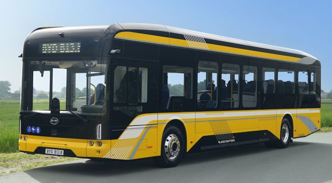 Türkiye Yollarına Uygun Devasa Kapasiteli BYD Elektrikli Otobüs