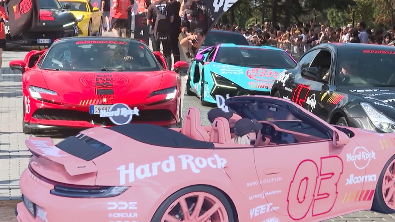 Dünyanın en lüks rallisi Gumball 3000 İstanbul'da başladı! Milyonluk  araçlar şehri turluyor | Türkiye Gazetesi